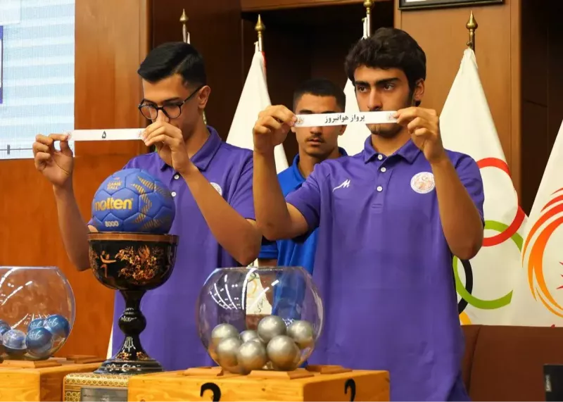 رونمایی از 11 تیم لیگ برتری هندبال ایران