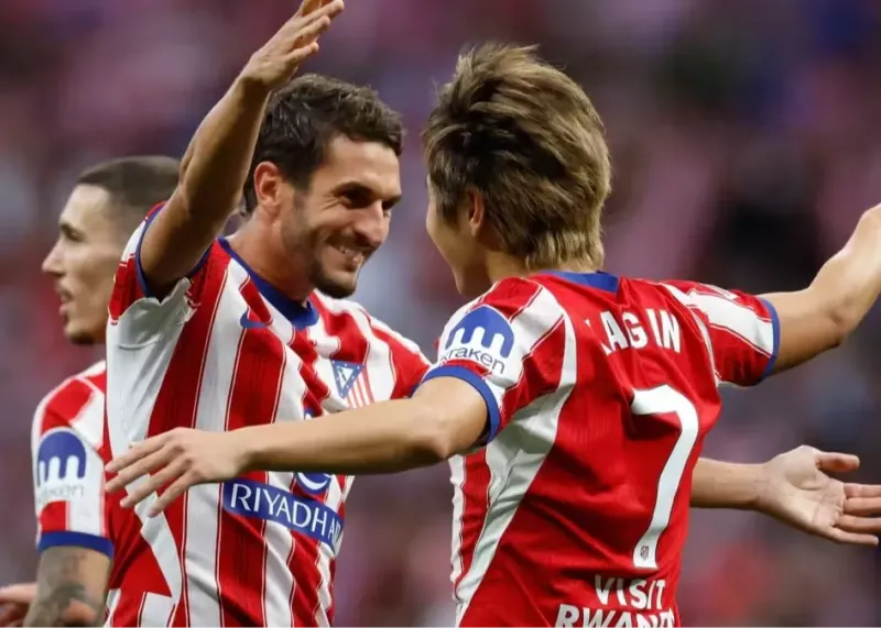 اتلتیکو ۴-۰ اوساسونا | جشن قبل از دربی
