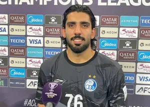 گلر استقلال و یک خاطره خاص از سهراب