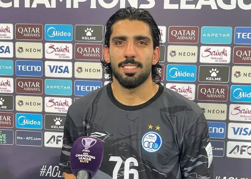 گلر استقلال و یک خاطره خاص از سهراب