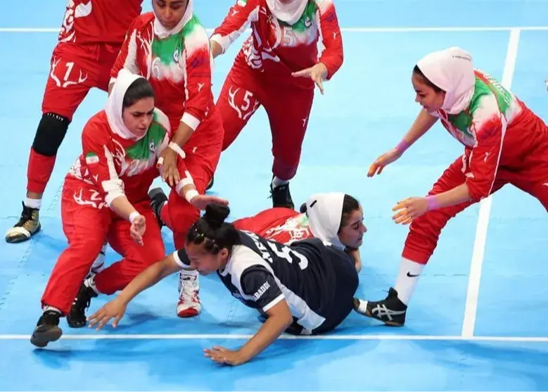 شکست سنگین میزبان مقابل دختران کبدی ایران