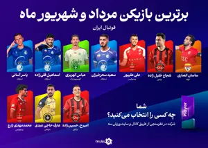 ده نامزد مهمترین عنوان فردی فوتبال ایران
