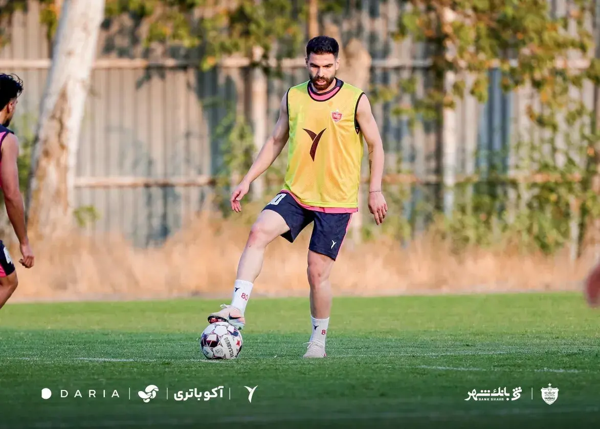 آموزشی خصوصی تارتار برای هافبک پرسپولیس!