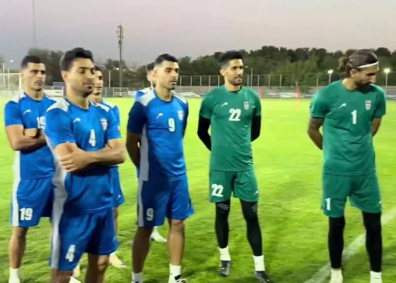 طارمی، آزمون و قربانی در تمرین ایران (عکس)
