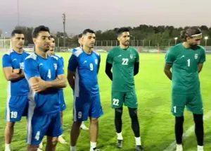 طارمی، آزمون و قربانی در تمرین ایران (عکس)