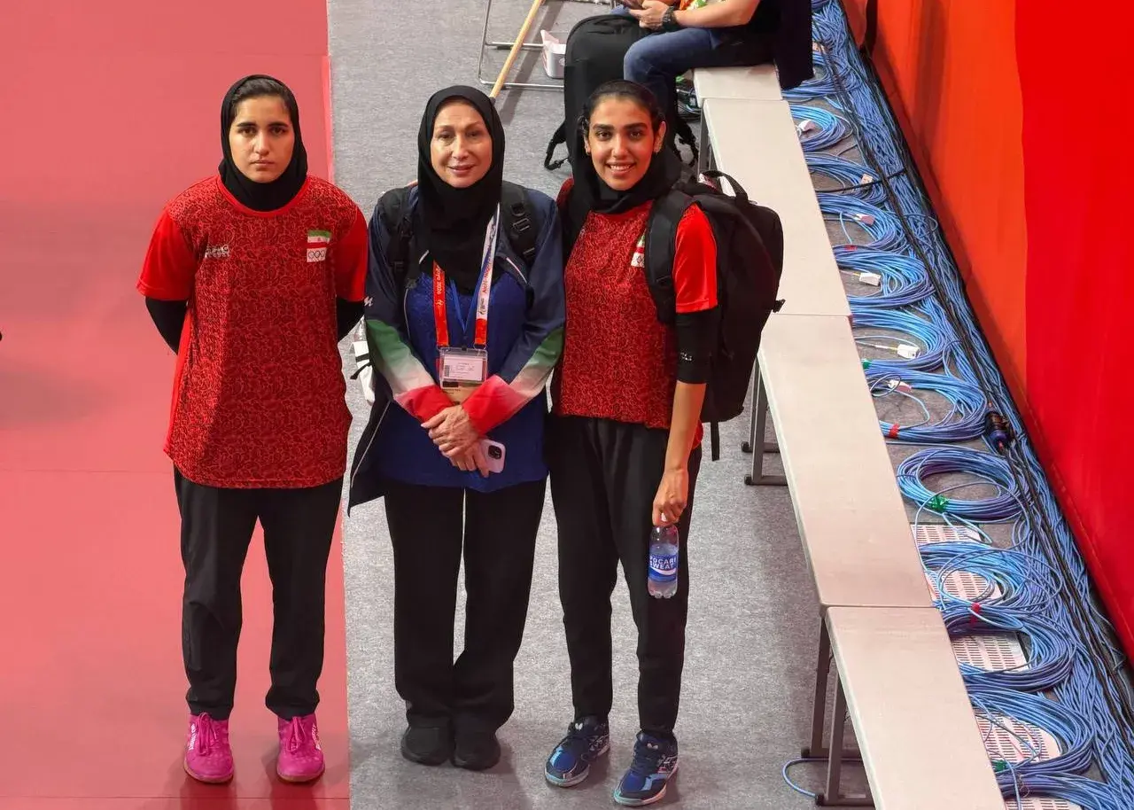 شکست تیم دوبل پینگپنگ دختران برابر هند