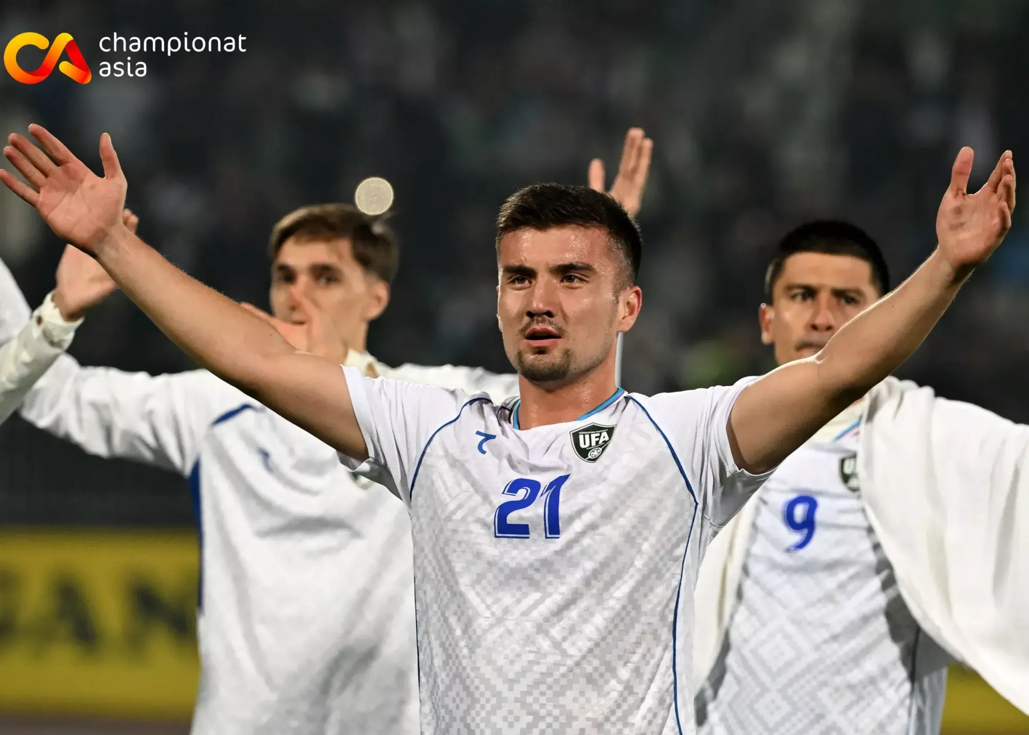 عکس یادگاری ازبکها با شکست ایران!