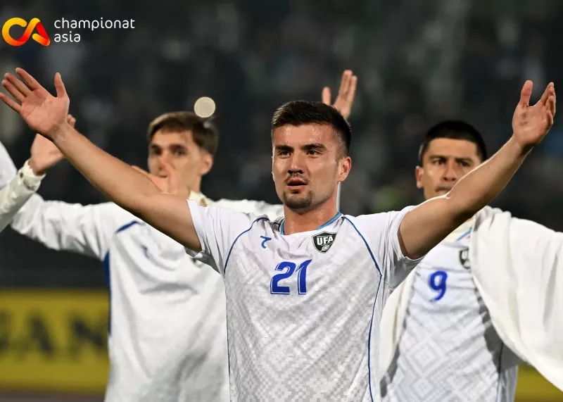 عکس یادگاری ازبکها با شکست ایران!