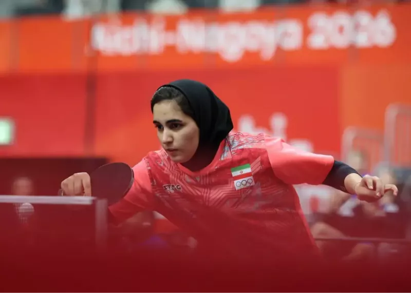 حذف دختر ایرانی در تنیس روی میز انفرادی