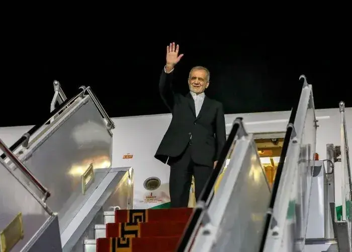 پزشکیان نیویورک را به مقصد تهران ترک کرد