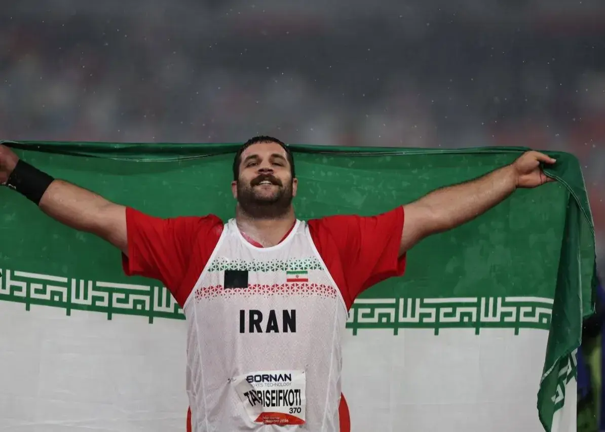 سورپرایز پرتابگر ایران: طلای هفتم زیر‌ باران