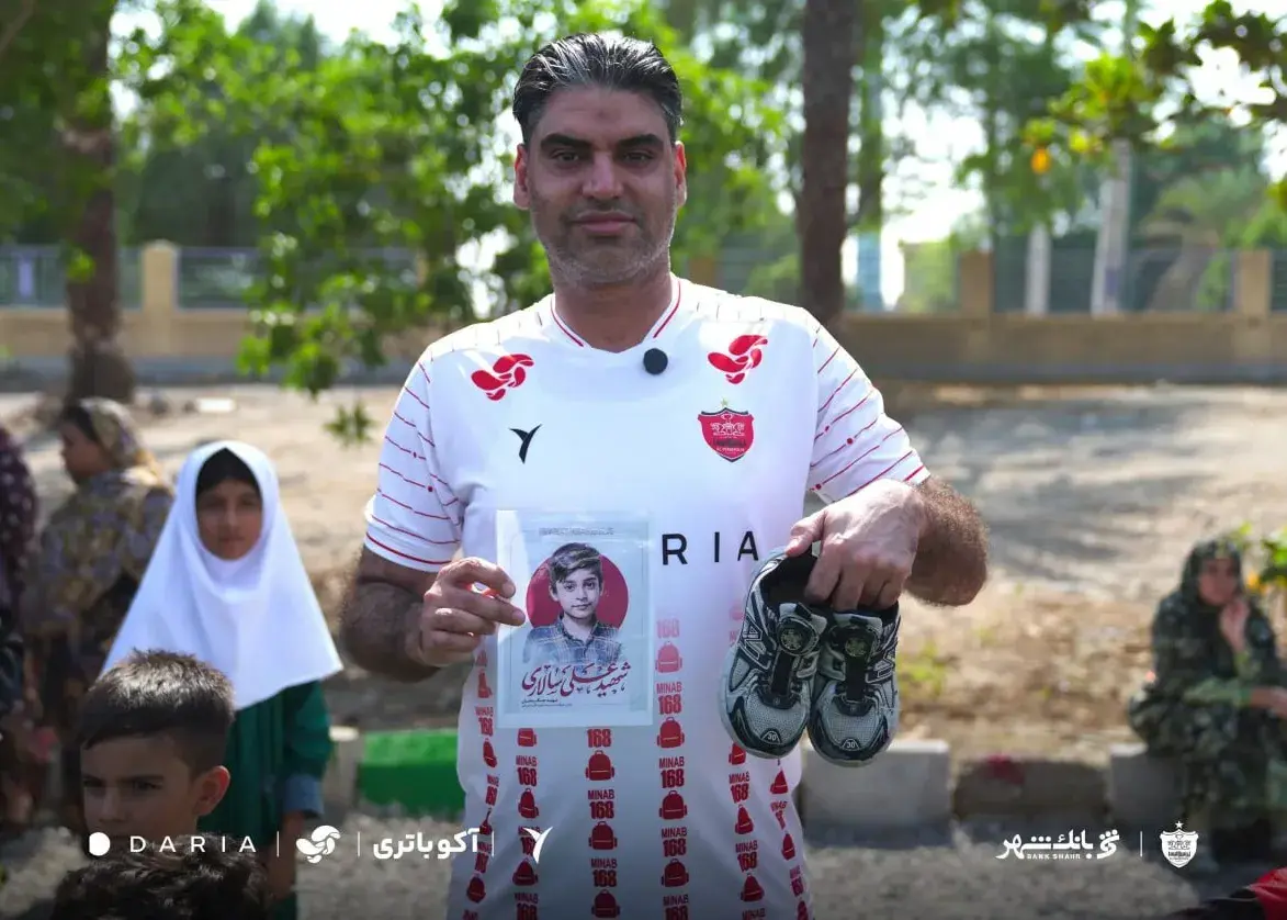 مدیرعامل پرسپولیس پا به توپ شد! (عکس)