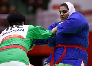 دختر سنگین وزن کوراش ایران برنزی شد