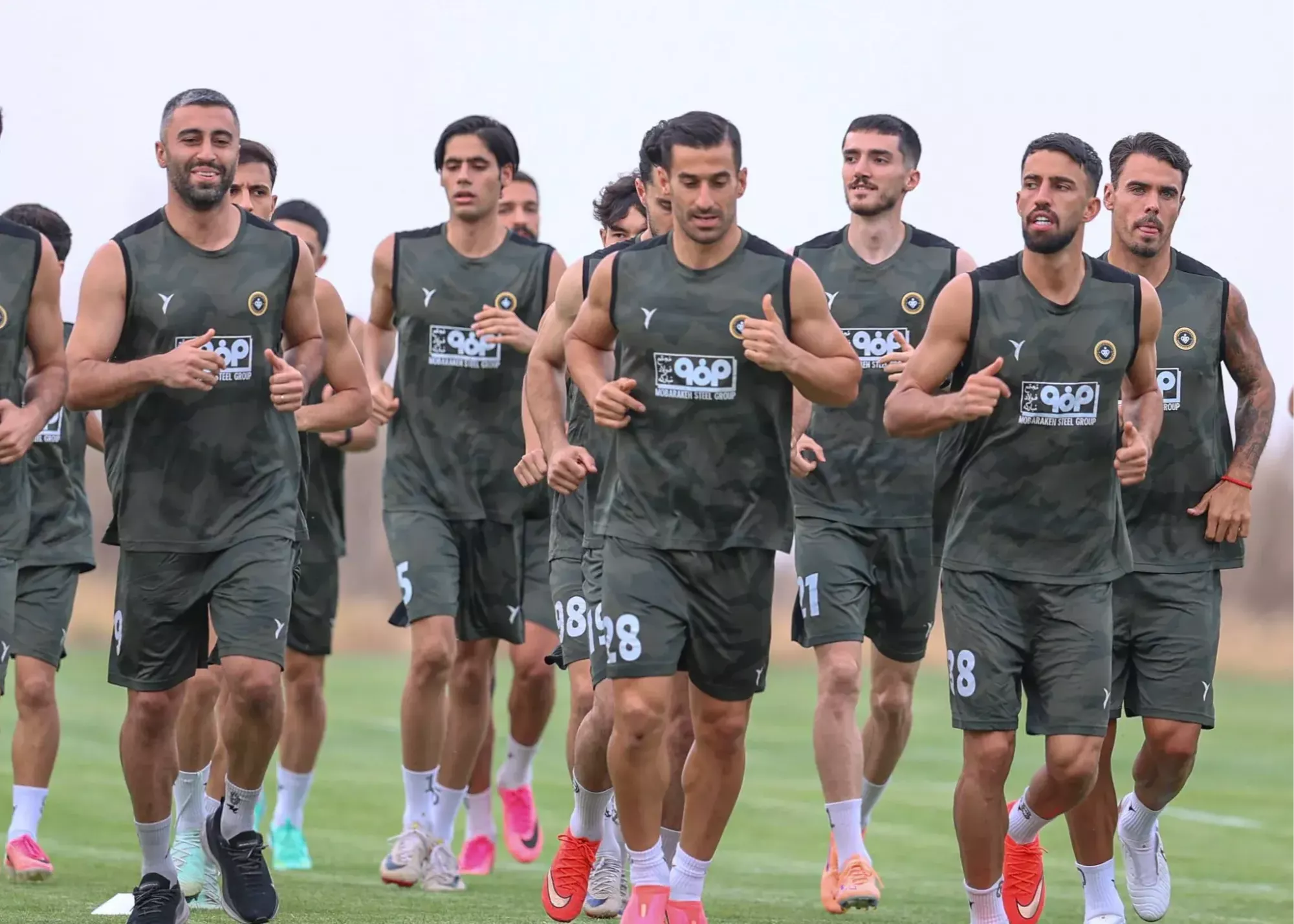 بازگشت ملی پوشان سپاهان به تمرینات(عکس)