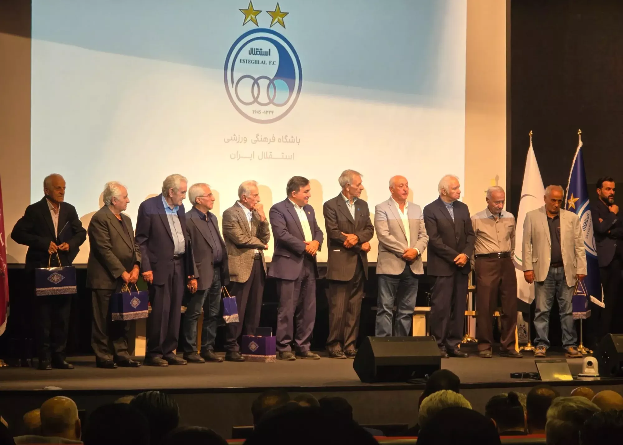 تجلیل از بزرگان استقلال در ۸۱ سالگی باشگاه