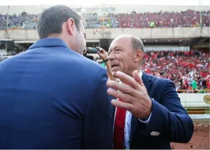 ذوق‌زدگی سرمربی پرسپولیس کنار ارلینگ هالند! (عکس)