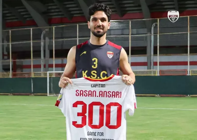 پیراهن شماره 300 تقدیم بهت ساسی! (عکس)