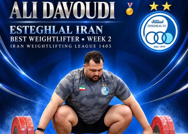 سنگینوزن استقلال برترین وزنهبردار لیگبرتر شد