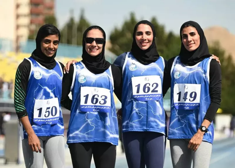 رکوردشکنی زنان استقلال در لیگ دوومیدانی