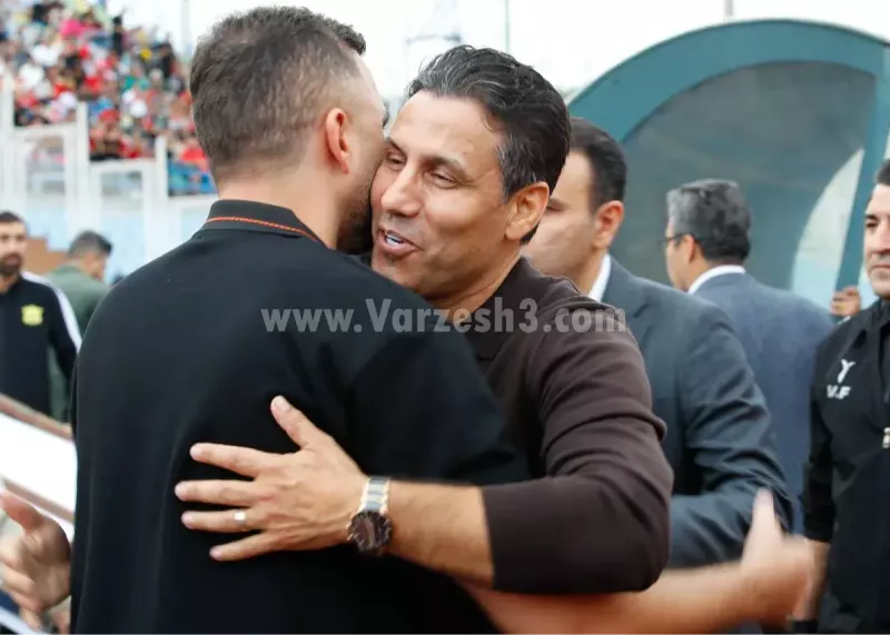 آغوش گرم برای دو هافبک از دو نسل پرسپولیس!