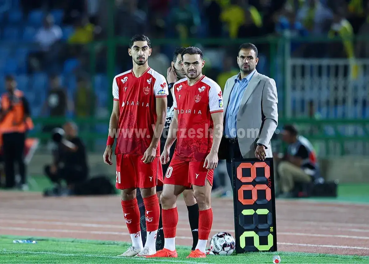 آماده‌باش به خط حمله پرسپولیس از ورزشگاه کاظمی!