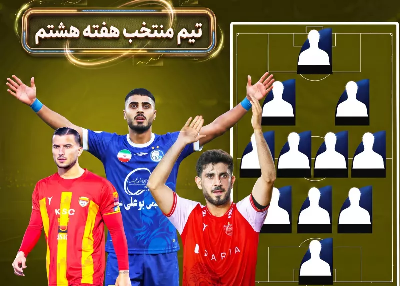 تیم منتخب هفته هشتم لیگ برتر