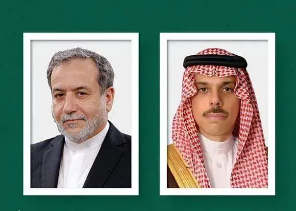 عراقچی با وزیر خارجه عربستان گفتگو کرد