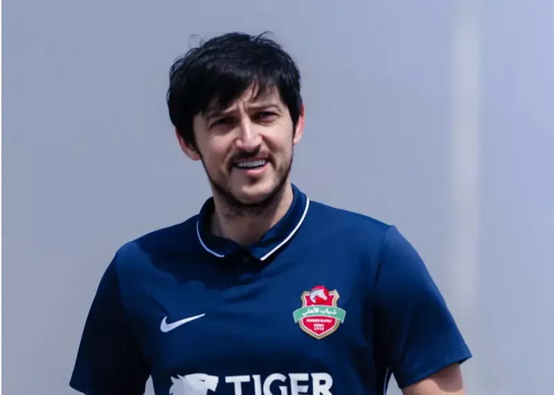 سردار آزمون به سمت عربستان (عکس)