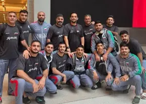 تیم ملی کشتی آزاد امید وارد لسآنجلس شد