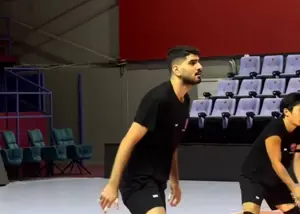 رونمایی از ستاره تیم ملی والیبال در آتن