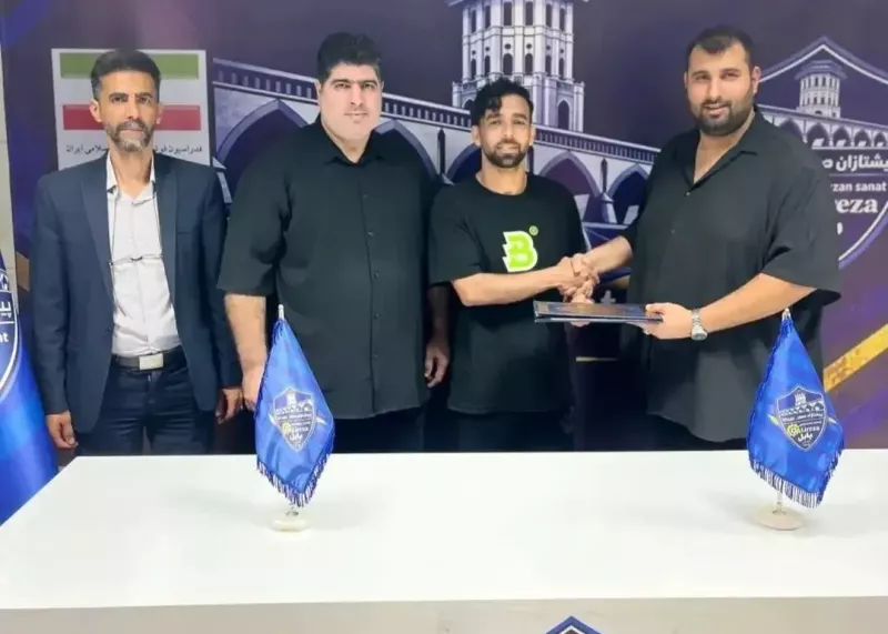 ستاره سابق لیگ برتری در تیم لیگ دویی بابل!