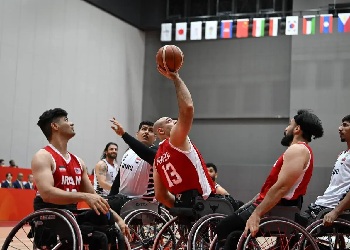 اولین برد کاروان ایران در ناگویا به نام بسکتبال با ویلچر