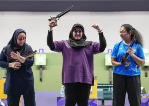 احمدی با سبقت از ملکه تیراندازی طلایی شد