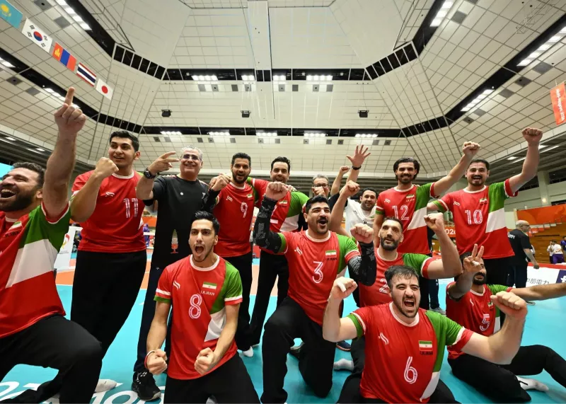 ایران جنگ صدرنشینی را برد: والیبالیستها در نیمهنهایی
