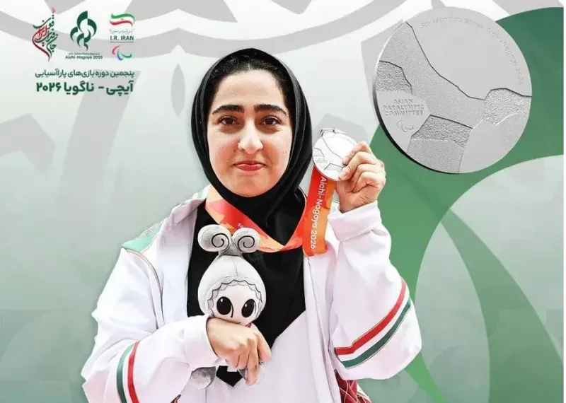 پرستو حبیبی در پرتاب وزنه نقره گرفت