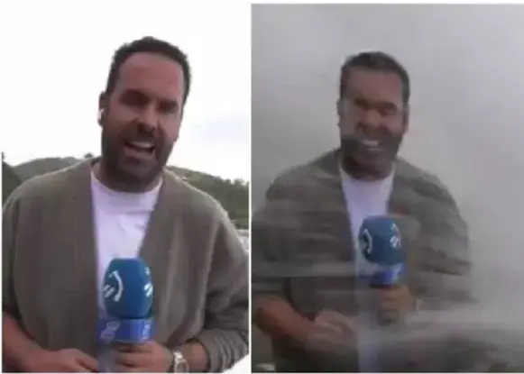 گزارش مرگبار خبرنگار اسپانیایی در پخش زنده