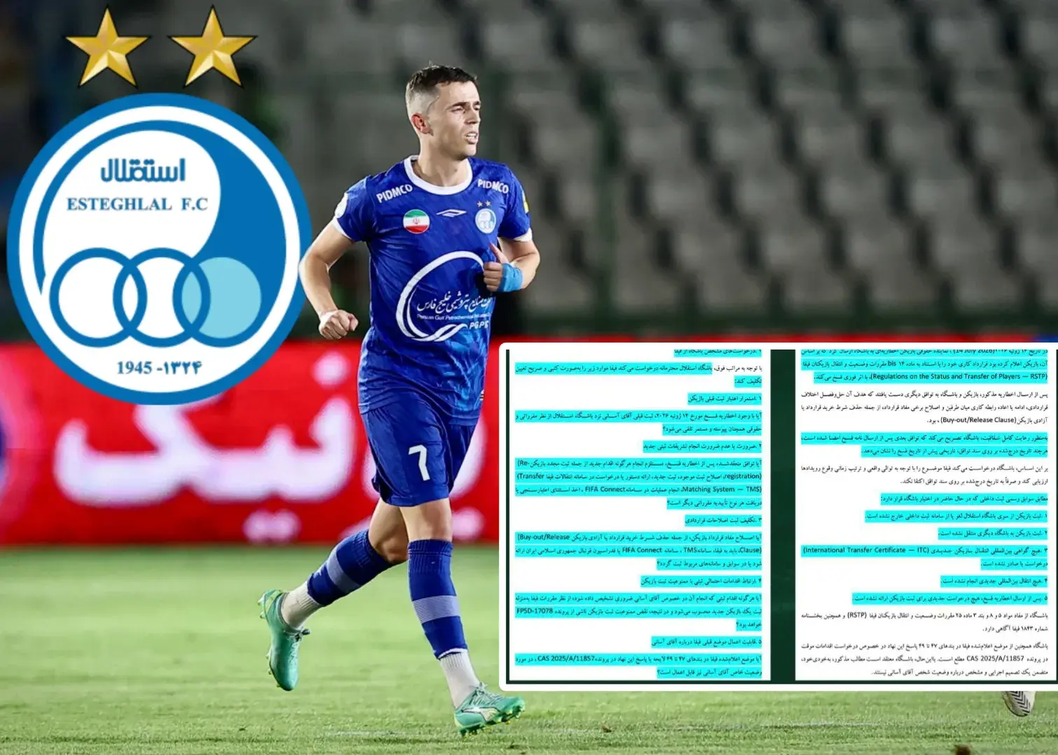 تیتر دو چرا استعلام استقلال از فیفا اشتباه بود! نامه استعلام استقلال از فیفا درباره وضعیت یاسر آسانی و استناد باشگاه به پاسخ این نهاد، حالا می‌تواند به ابزاری برای...