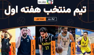 تیم منتخب بسکتبال ایران - هفته اول (عکس)