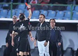 فریم‌هایی از خشم سرشار سرپرست پرسپولیس!
