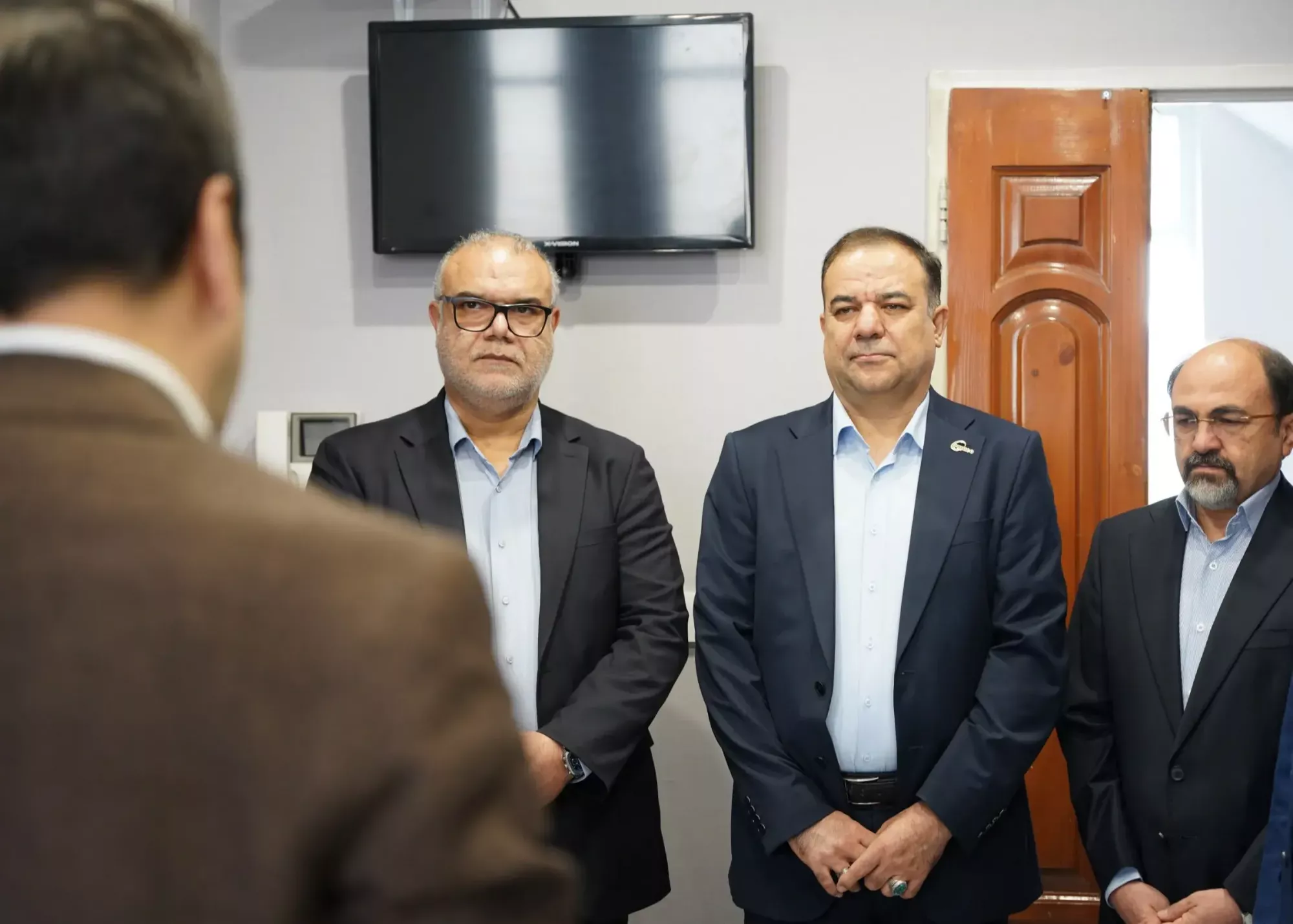 متدین پشت میز مدیریت استقلال نشست
