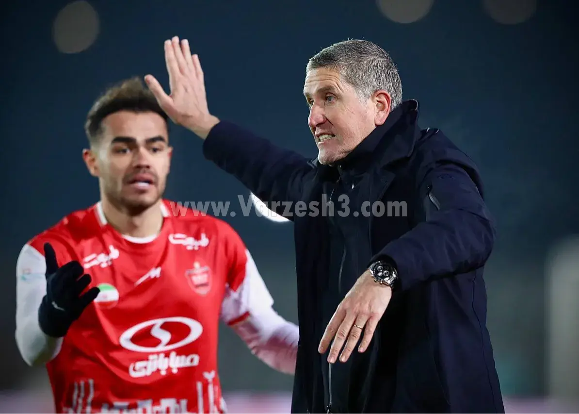 سرمربی بداخلاق پرسپولیس و یک مقصد غیرمنتظره!