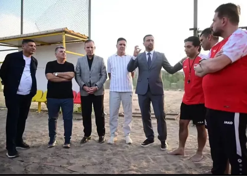 یک ایرانی سرمربی فوتبال ساحلی عراق شد