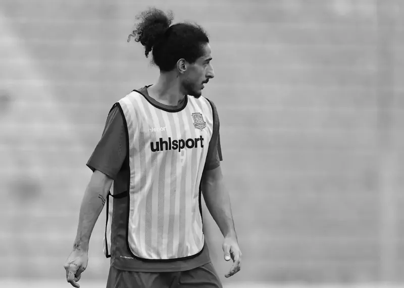 قیچی جواد برای بازی با پرسپولیس (عکس)